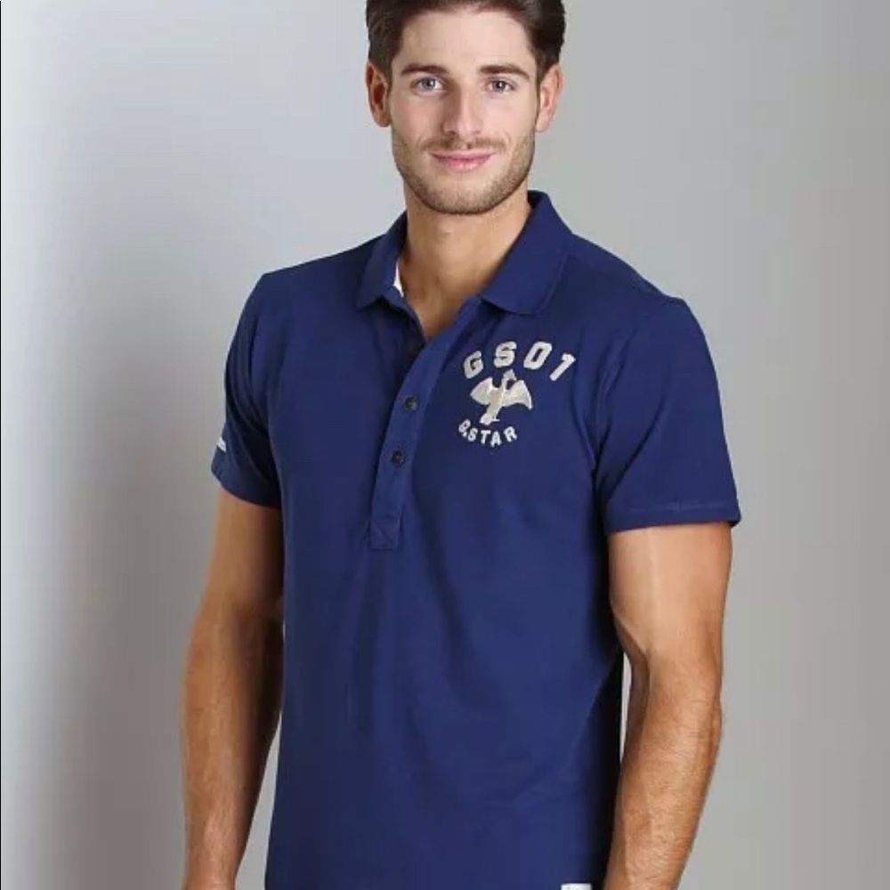 G-Star Men’s Cutlass Polo Shirt, New With Tag “2XL”